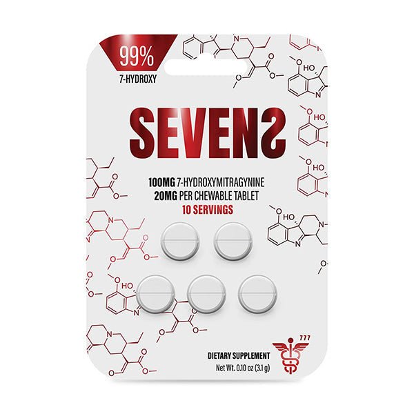 SEVENS 99% 7 - OH Tablets (100mg - 5 Count) - 7OH.com