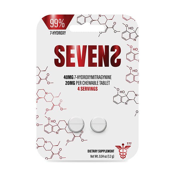 SEVENS 99% 7 - OH Tablets (40mg - 2 Count) - 7OH.com