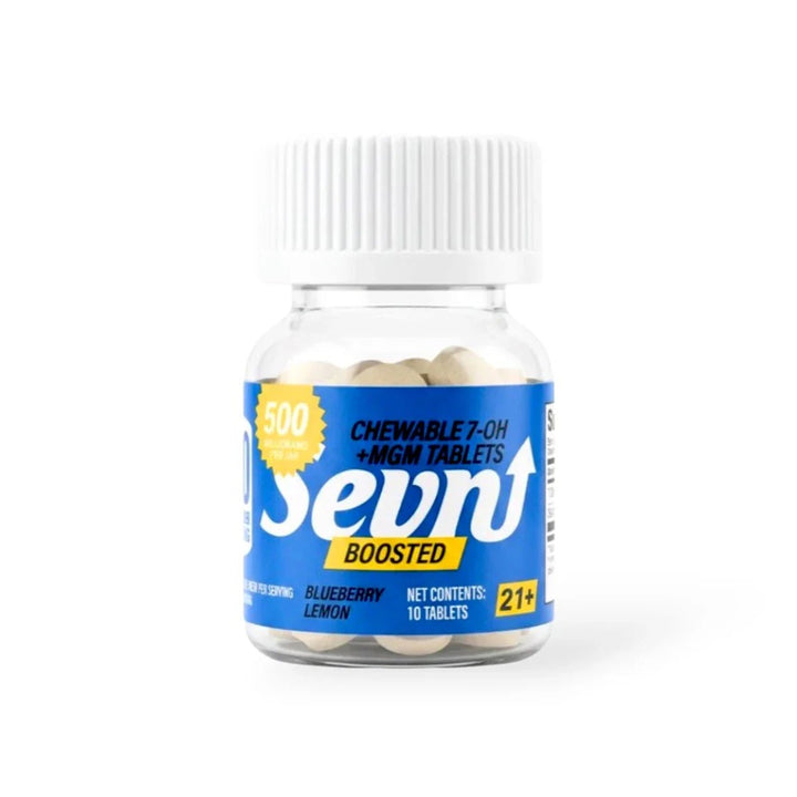 Sevn Boosted 7 - OH + MGM Tablets (500mg - 10 Count) - 7OH.com