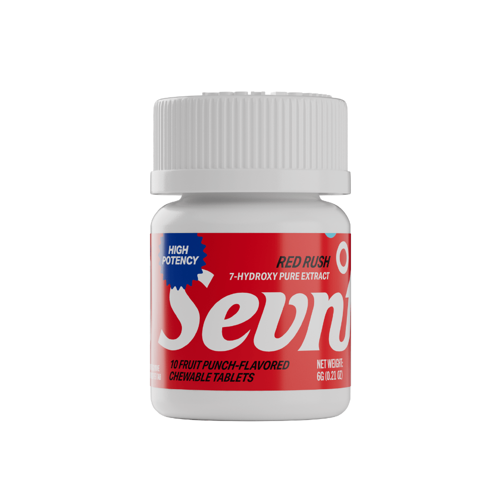 Sevn Red Rush 7 - OH Tablets (350mg - 10 Count) - 7OH.com