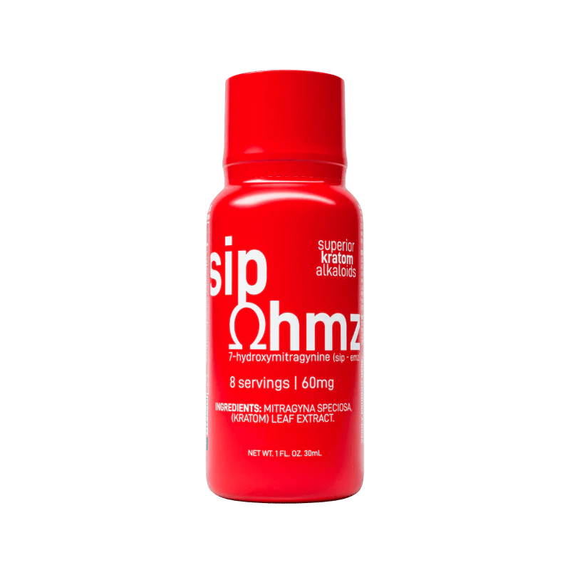 Sip OHMZ Super Kratom Alkaloid Shot (60mg) - 7OH.com