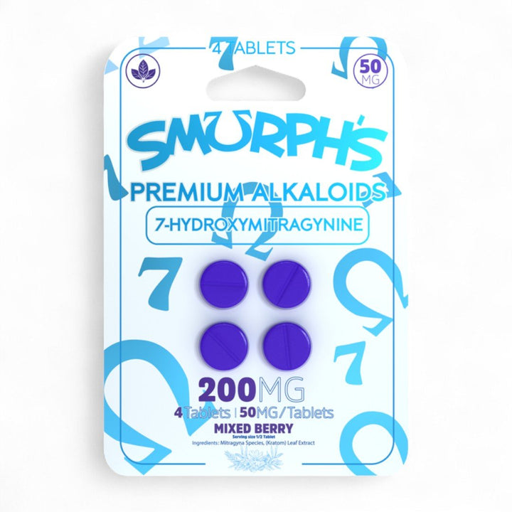 Smurph's 7 - OH Tablets (200mg - 4 Count) - 7OH.com