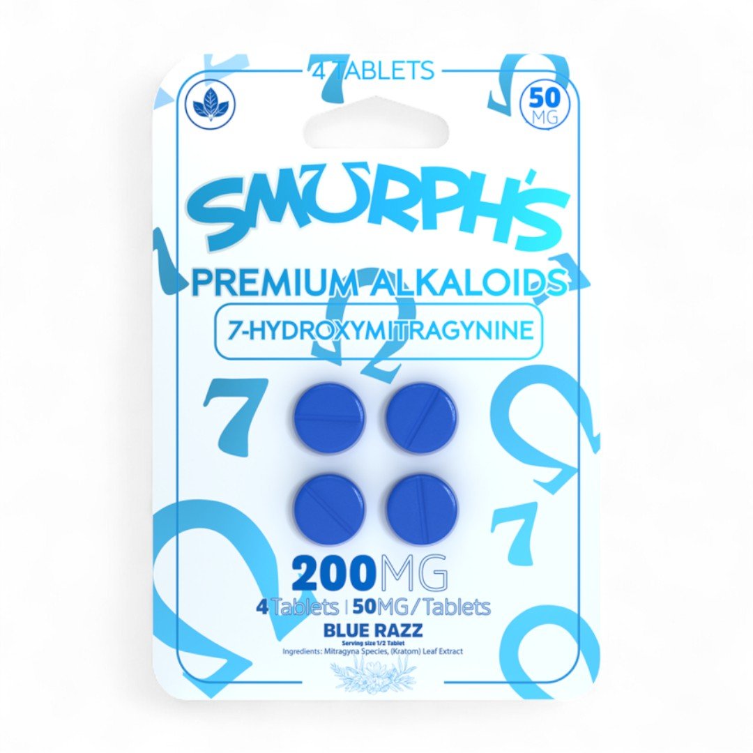 Smurph's 7 - OH Tablets (200mg - 4 Count) | BOX OF 10 - 7OH.com