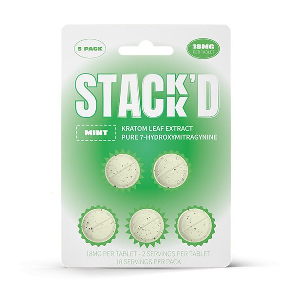 Stack'd 7 - Hydroxy Tablets (90mg - 5 Count) - 7OH.com