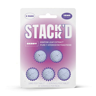 Stack'd 7 - Hydroxy Tablets (90mg - 5 Count) - 7OH.com