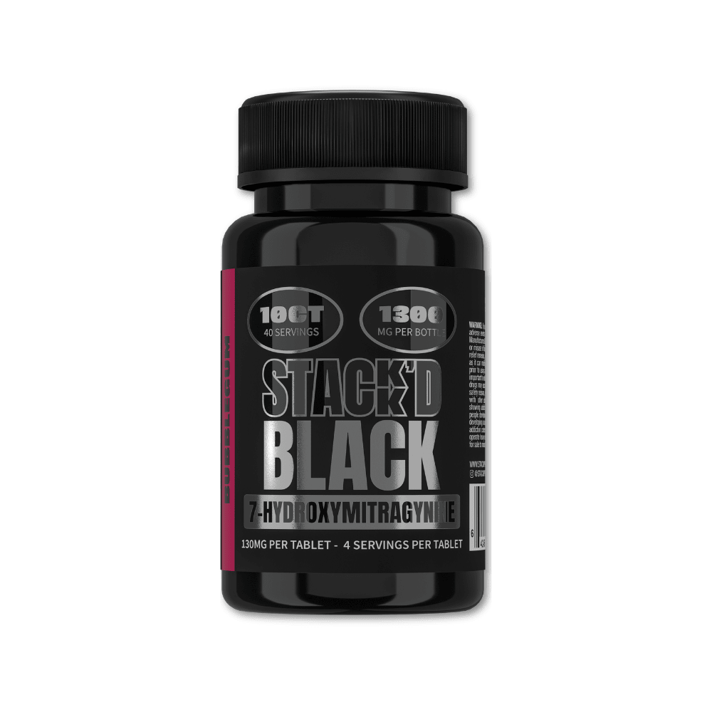 Stack'd Black 7 - OH Tablets (1300mg - 10ct) - 7OH.com