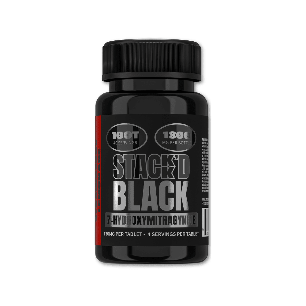 Stack'd Black 7 - OH Tablets (1300mg - 10ct) - 7OH.com