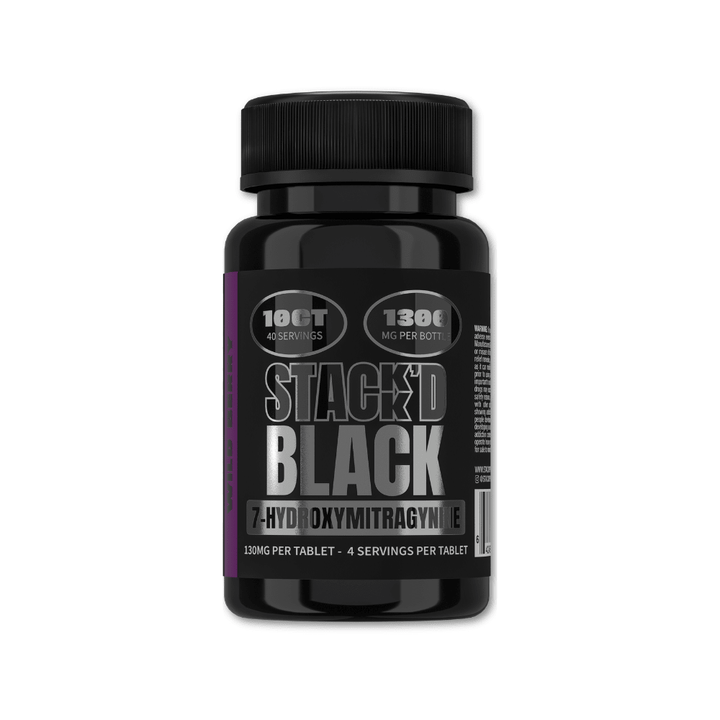 Stack'd Black 7 - OH Tablets (1300mg - 10ct) - 7OH.com