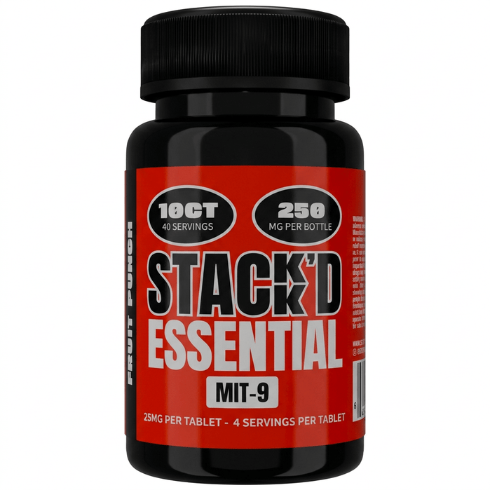 Stack'd Essential MIT-9 Tablets (250mg - 10 Count) - 7OH.com