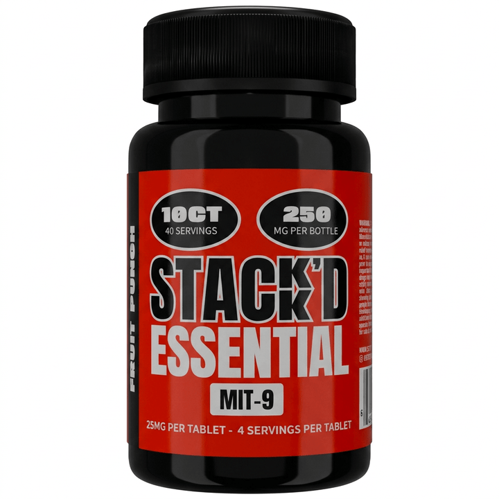 Stack'd Essential MIT-9 Tablets (250mg - 10 Count) - 7OH.com