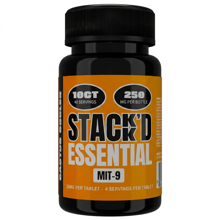 Stack'd Essential MIT-9 Tablets (250mg - 10 Count) - 7OH.com