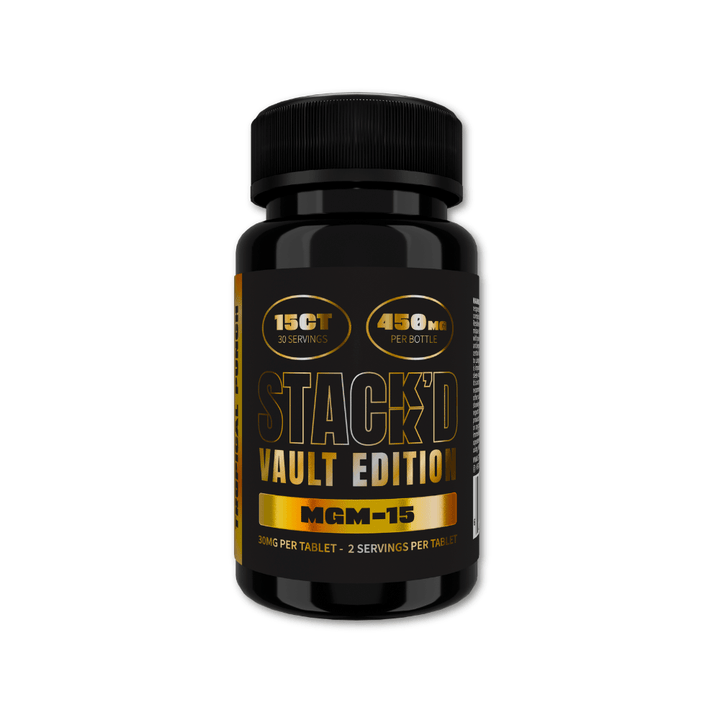 Stack'd MGM - 15 Tablets - Vault Edition (450mg - 15 Count) - 7OH.com