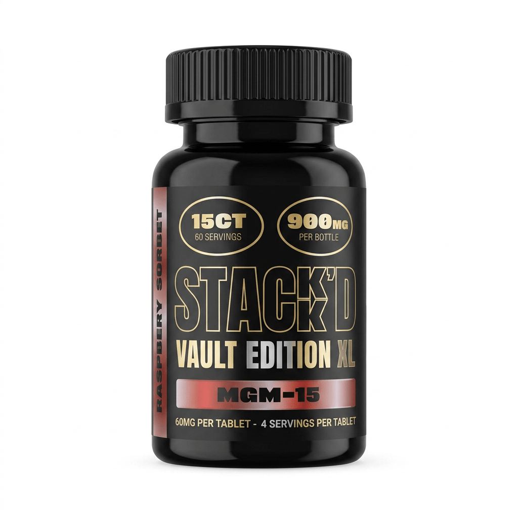 Stack'd MGM - 15 Tablets Vault Edition XL (900mg - 15 Count) - 7OH.com