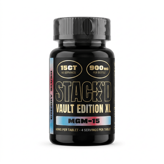 Stack'd MGM - 15 Tablets Vault Edition XL (900mg - 15 Count) - 7OH.com
