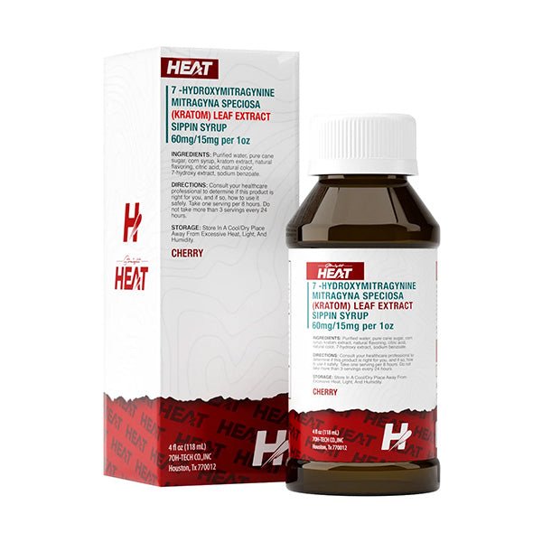 Straight Heat 7OH Sippin Syrup (60mg) - 7OH.com