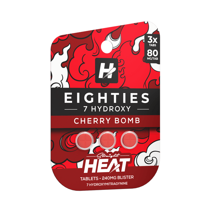 Straight Heat Eighties 7OH Tablets (240mg - 3 Count) - 7OH.com
