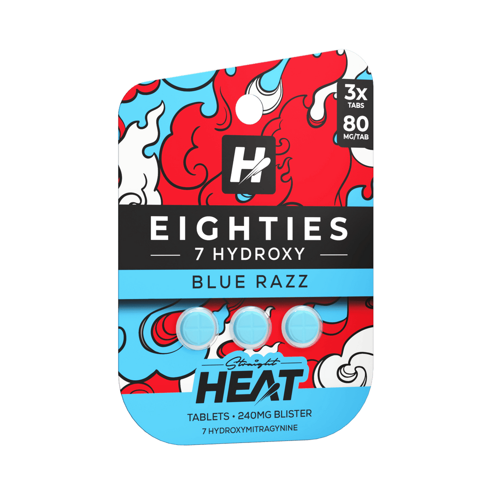 Straight Heat Eighties Pseudo Tablets (240mg - 3 Count) | BOX OF 10