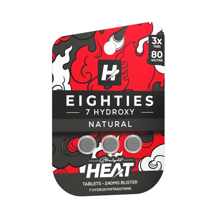 Straight Heat Eighties 7OH Tablets (240mg - 3 Count) | BOX OF 10 - 7OH.com