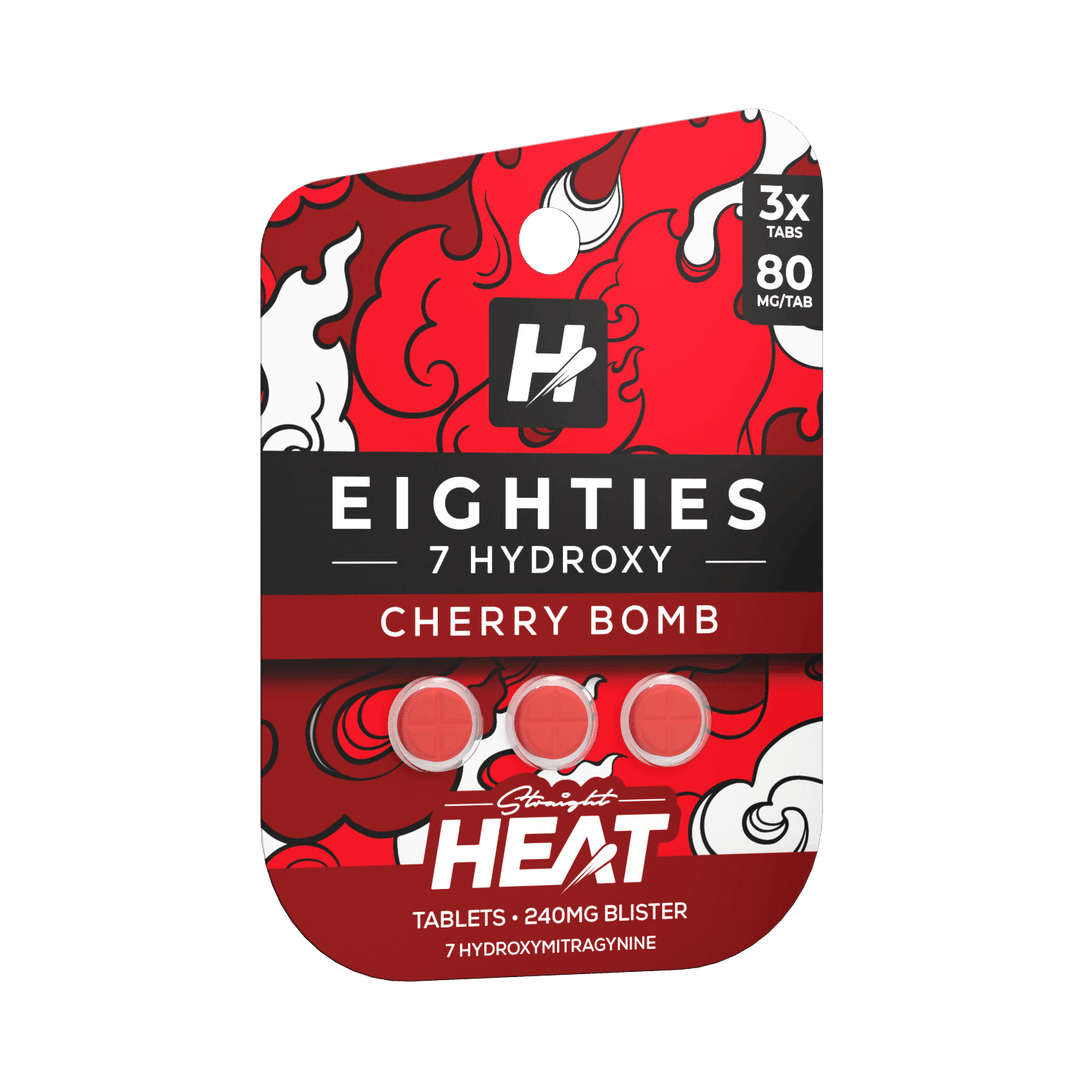 Straight Heat Eighties 7OH Tablets (240mg - 3 Count) | BOX OF 10 - 7OH.com