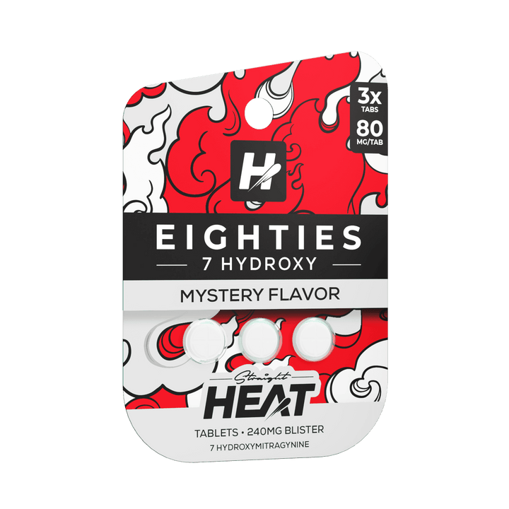 Straight Heat Eighties 7OH Tablets (240mg - 3 Count) | BOX OF 10 - 7OH.com