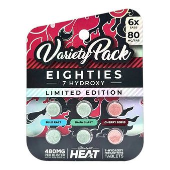 Straight Heat Eighties 7OH Tablets (480mg - 6 Count) - 7OH.com