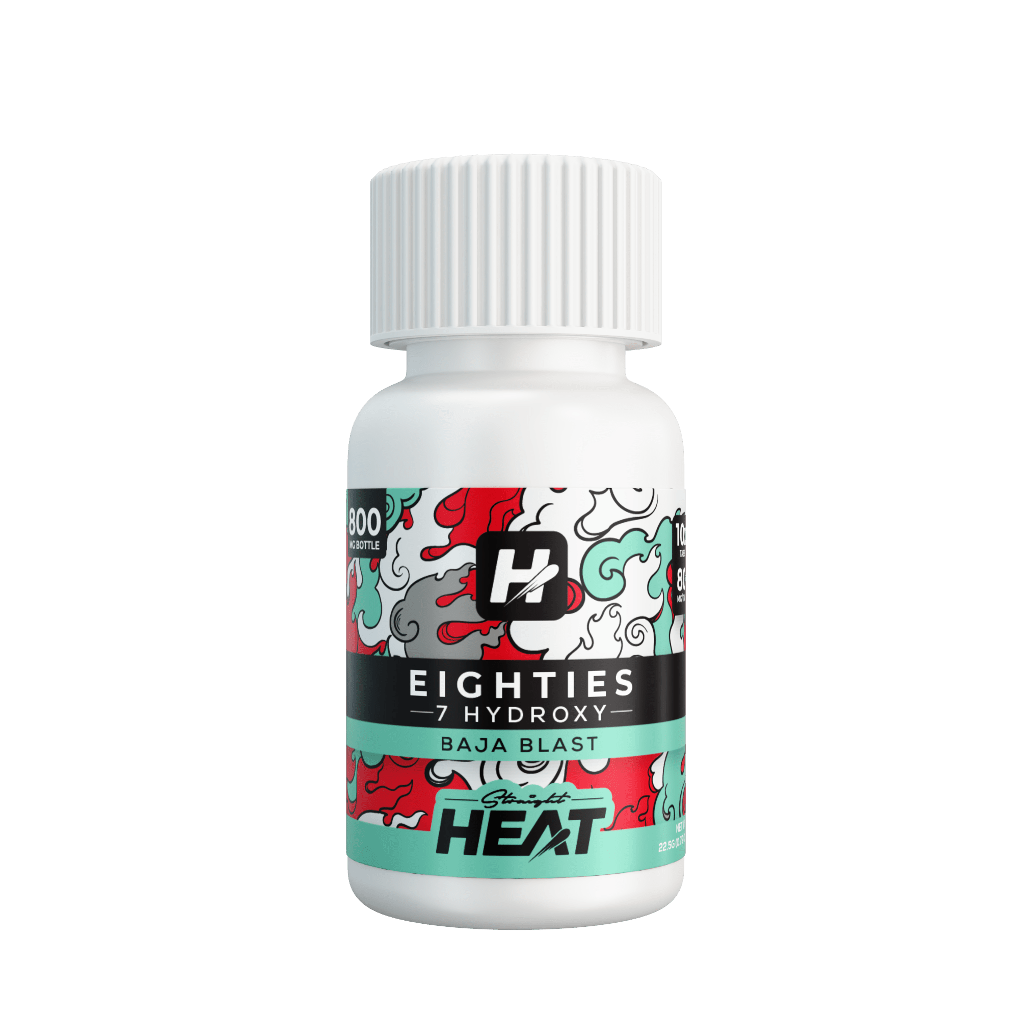 Straight Heat Eighties 7-OH Tablets 800mg (10ct)
