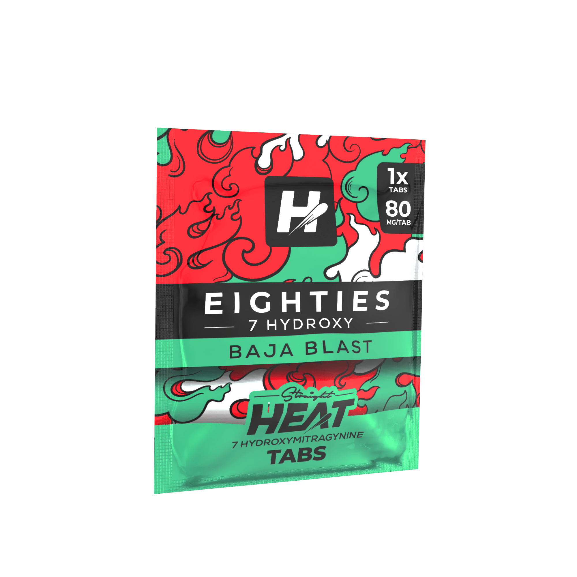 Straight Heat Eighties 7OH Tablets (80mg - 1 Count)
