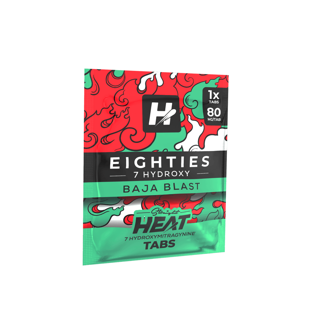 Straight Heat Eighties 7OH Tablets (80mg - 1 Count) | BOX OF 25 - 7OH.com