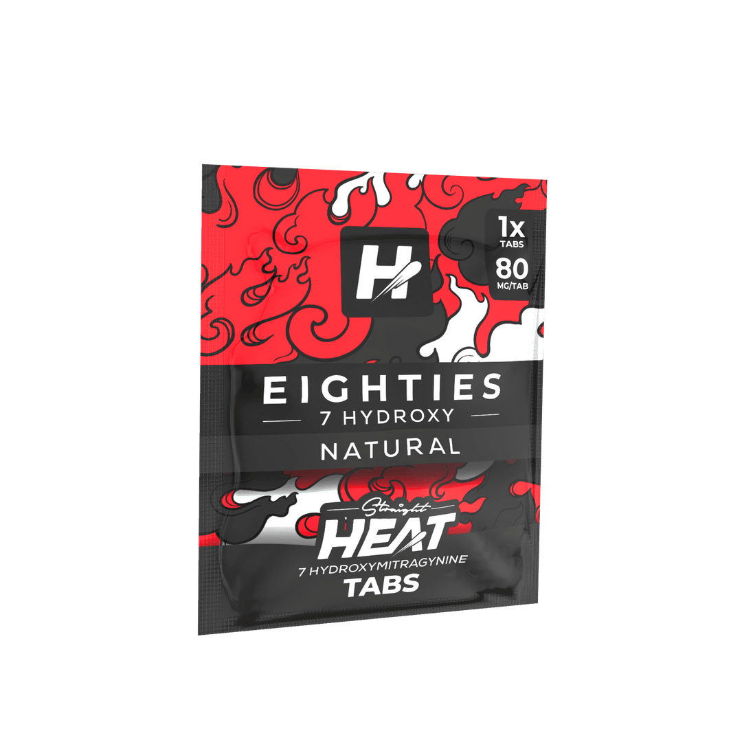 Straight Heat Eighties 7OH Tablets (80mg - 1 Count) | BOX OF 25 - 7OH.com