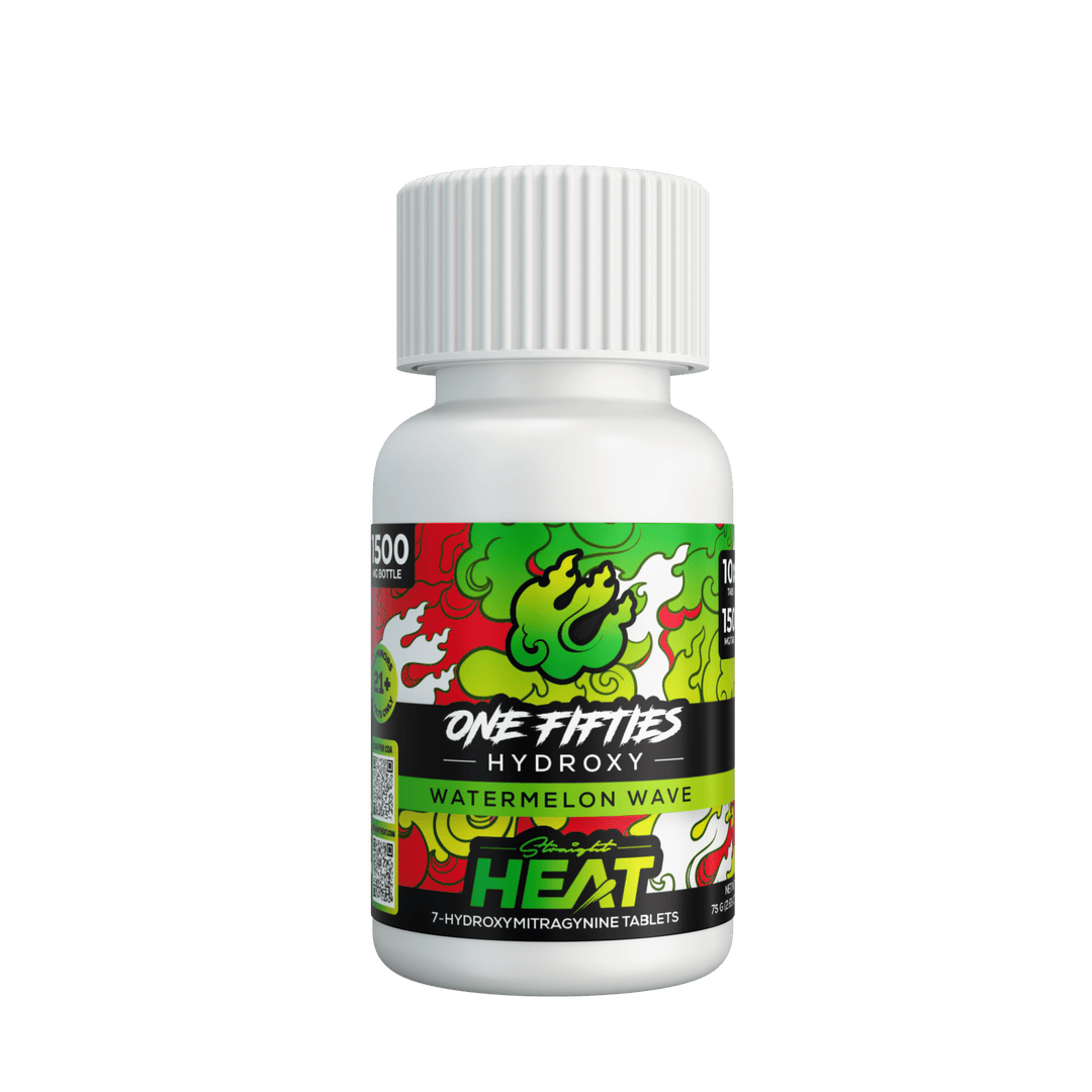 Straight Heat One - Fifties 7OH Tablets (1500mg - 10 Count) - 7OH.com