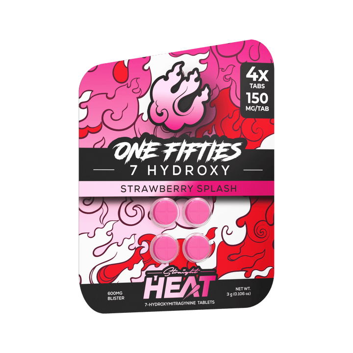 Straight Heat One - Fifties 7OH Tablets (600mg - 4 Count) - 7OH.com