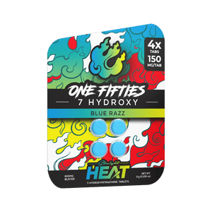 Straight Heat One - Fifties 7OH Tablets (600mg - 4 Count) - 7OH.com
