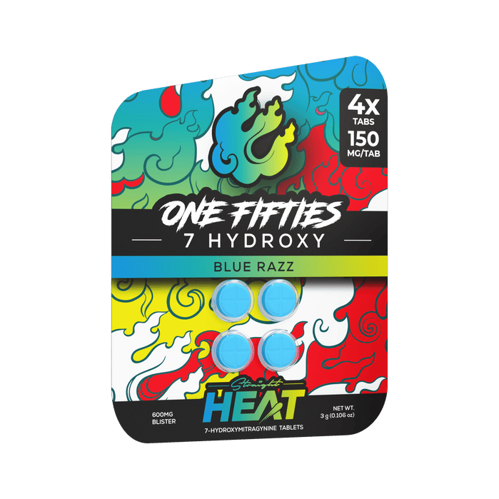 Straight Heat One - Fifties 7OH Tablets (600mg - 4 Count) - 7OH.com