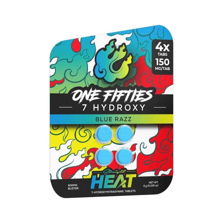 Straight Heat One - Fifties 7OH Tablets (600mg - 4 Count) - 7OH.com