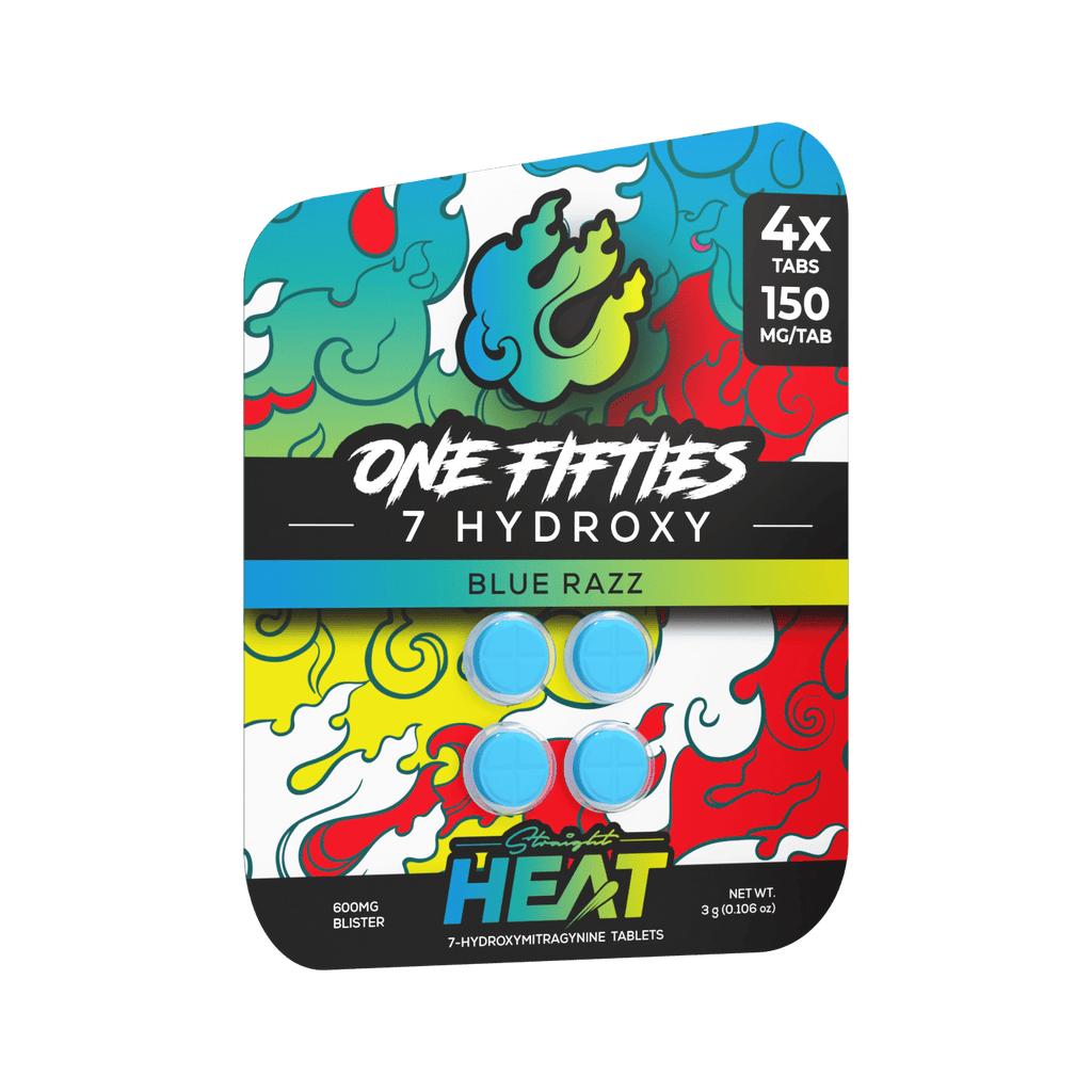 Straight Heat One-Fifties 7OH Tablets (600mg - 4 Count)