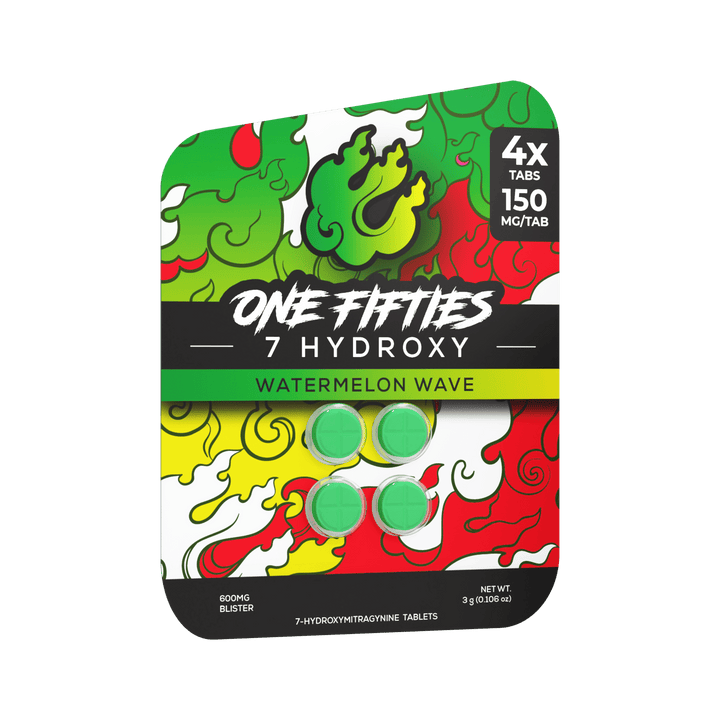 Straight Heat One - Fifties 7OH Tablets (600mg - 4 Count) - 7OH.com