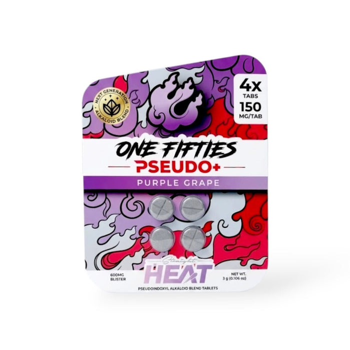 Straight Heat One-Fifties Pseudo Tablets (600mg - 4 Count) - 7OH.com
