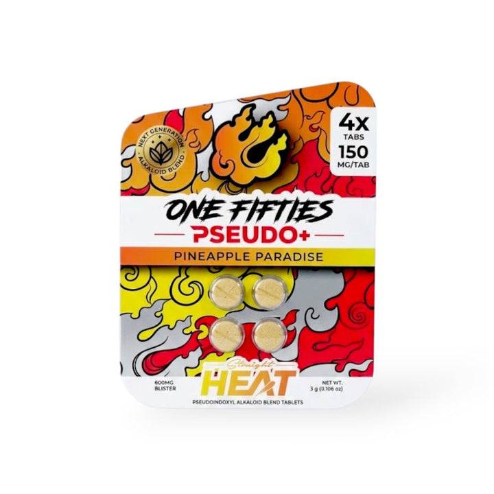 Straight Heat One-Fifties Pseudo Tablets (600mg - 4 Count) - 7OH.com