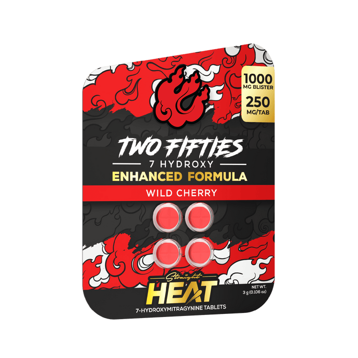 Straight Heat Two Fifties 7-OH Tablets (1000mg - 4 Count) - 7OH.com