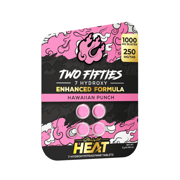 Straight Heat Two Fifties 7-OH Tablets (1000mg - 4 Count) - 7OH.com