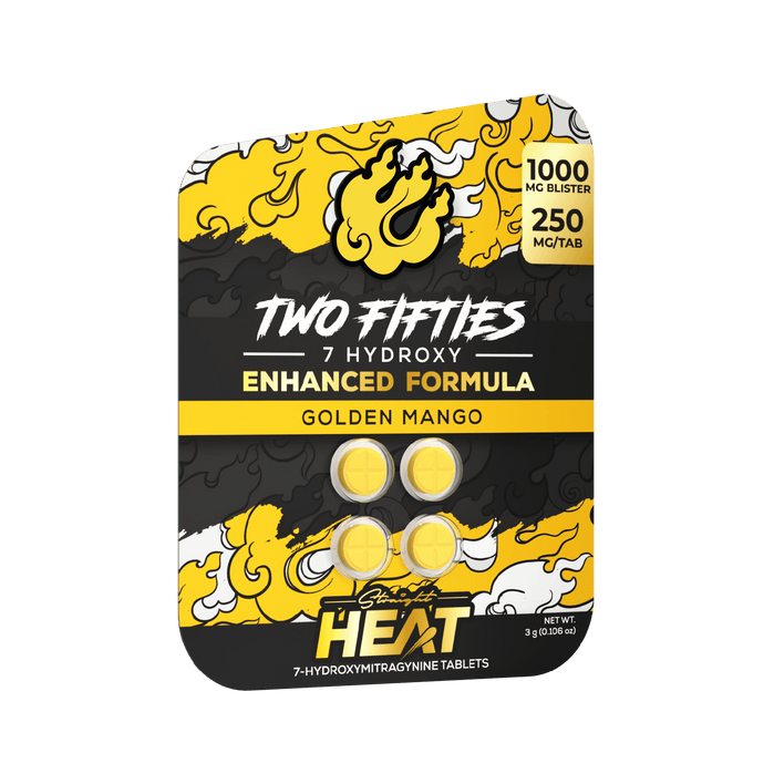 Straight Heat Two Fifties 7-OH Tablets (1000mg - 4 Count) - 7OH.com