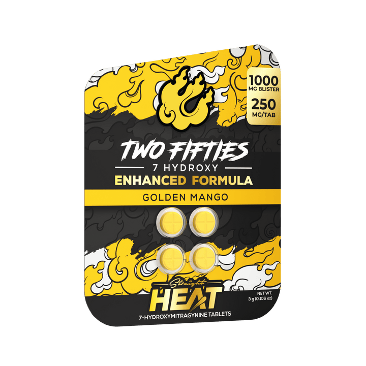Straight Heat Two Fifties 7-OH Tablets (1000mg - 4 Count) - 7OH.com