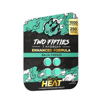 Straight Heat Two Fifties 7-OH Tablets (1000mg - 4 Count) - 7OH.com