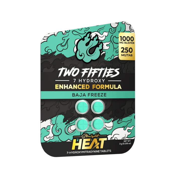 Straight Heat Two Fifties 7-OH Tablets (1000mg - 4 Count) - 7OH.com