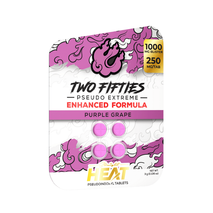 Straight Heat Two Fifties Pseudo Tablets (1000mg - 4 Count) - 7OH.com