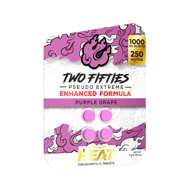 Straight Heat Two Fifties Pseudo Tablets (1000mg - 4 Count) - 7OH.com