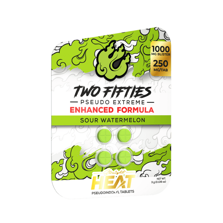 Straight Heat Two Fifties Pseudo Tablets (1000mg - 4 Count) - 7OH.com
