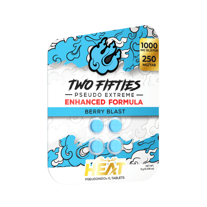 Straight Heat Two Fifties Pseudo Tablets (1000mg - 4 Count) - 7OH.com