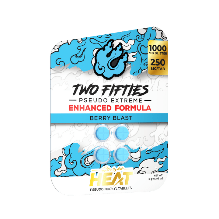 Straight Heat Two Fifties Pseudo Tablets (1000mg - 4 Count) - 7OH.com