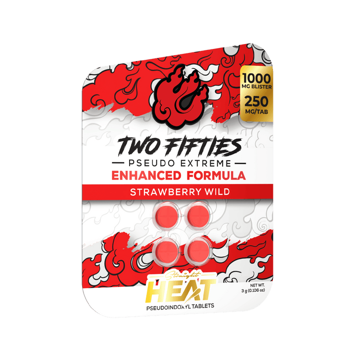 Straight Heat Two Fifties Pseudo Tablets (1000mg - 4 Count) - 7OH.com